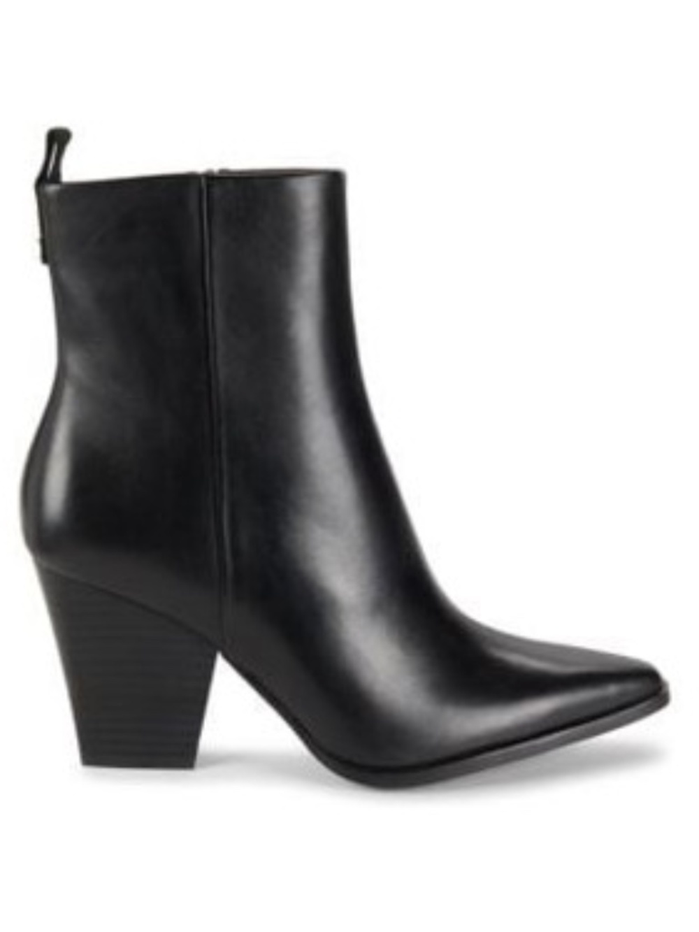 Kortni 80MM Leather Ankle Booties